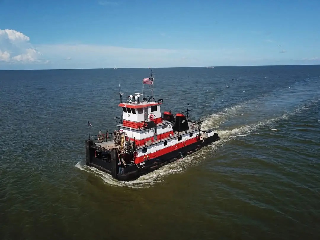 Frigg, inland push tug